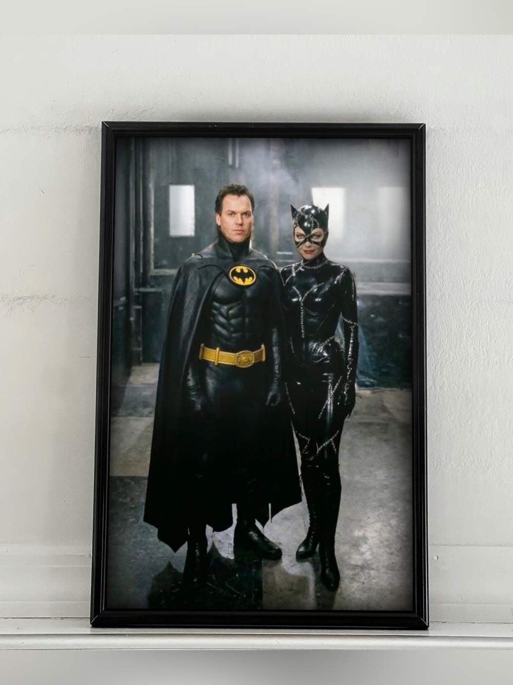 Batman Michael Keaton Michelle Pfeiffer Catwoman Poster